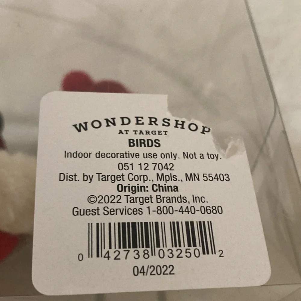 Target 2022 Wondershop Mini Birds